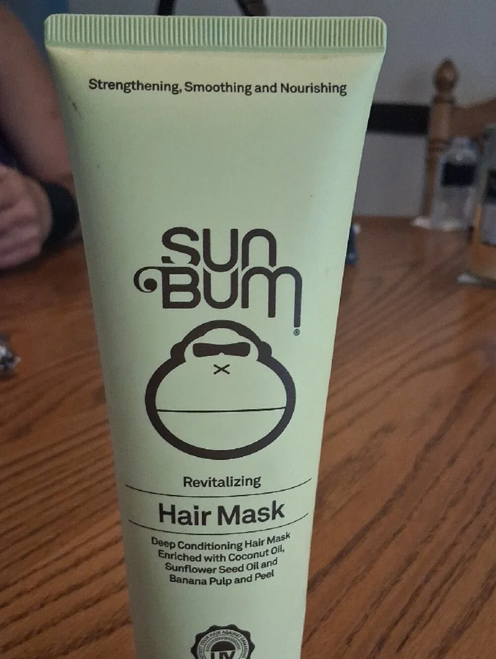 Sun Bum Revitalizing Hair Mask — Light Yellow Nourishing Treatment